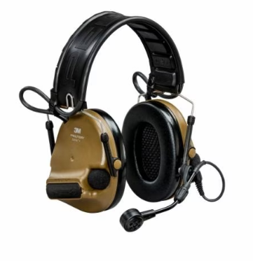 3M™ PELTOR MT20H682FB-09 CY ComTac™ V Hearing Defender Headset Foldable Coyote Brown | Free Shipping and No Sales Tax