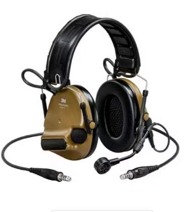 3M™ PELTOR MT20H682FB-19N CYS ComTac™ VI NIB Headset Coyote Brown Headband w/ARC | Free Shipping and No Sales Tax