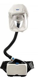 White and black Draeger R59545 X-plore 8000 Application Set on white background