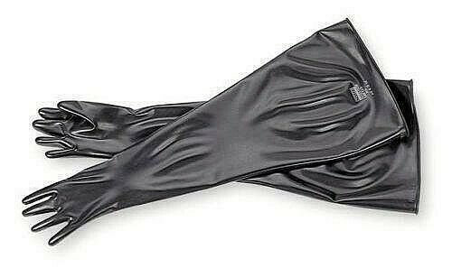 GUARDIAN BUTYL GLOVEBOX GLOVES 8B3032 32 INCH SMOOTH BLACK 13008