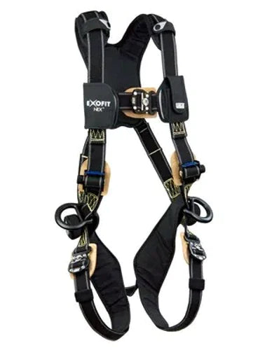 BLACK 3M 1113467 Exofit harness on white background
