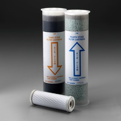 Multi color 3M Replacement Filter Kit 523-01-28 on black and gray background