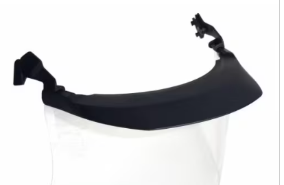 3M™ V4D-10P Clear Acetate MultiVisor Faceshield System Anti-Fog Coating