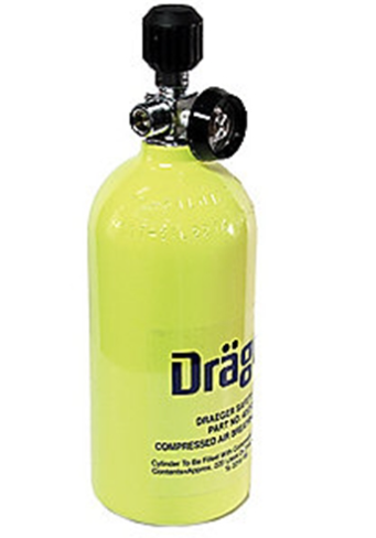 Draeger 4055061 Cylinder and Valve Kit 10 Minute Quick Air | Free Shipping and No Sales Tax