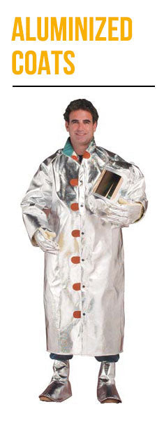 Chicago Protective Apparel 601-ACF 12oz Aluminized Carbon Fleece Jacket | Free Shipping and No Sales Tax