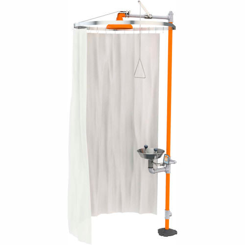 White Guardian shower curtain AP150-015
