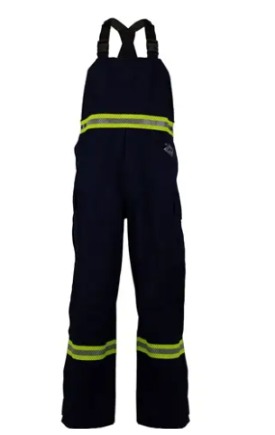 NATIONAL SAFETY APPAREL HYDROFLASHB FR Foul Weather Bib No Tax!