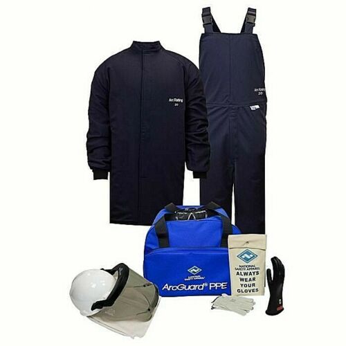 Multi color NSA arc flash kit KIT2SC20LF on white background