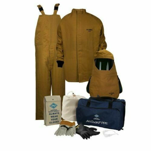 Multi color NSA arc flash kit KIT4SC100 on white background