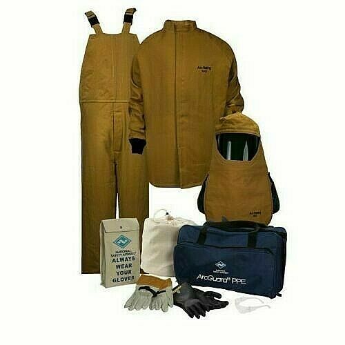 Multi color NSA 100 Cal arc flash kit KIT4SC100NG on white background