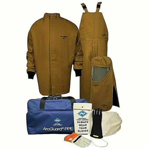 multi color NSA arc flash kit KIT4SC65 on white background