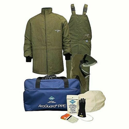 Multi color NSA arc flash kit KIT4SCLT40LF on white background