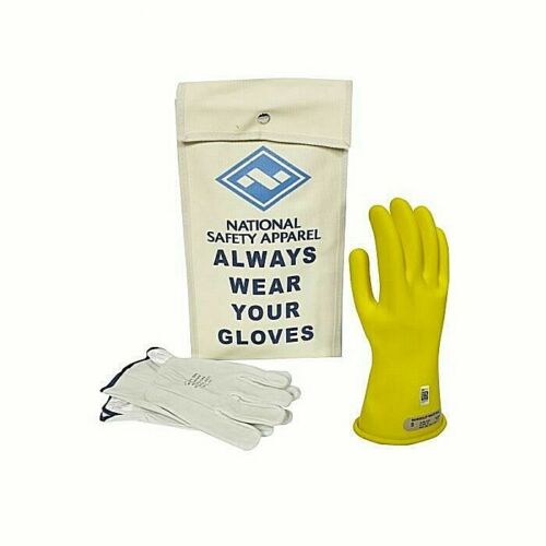 NATIONAL SAFETY APPAREL KITGC0 CLASS 0 Arcguard Voltage Rubber Glove Kit