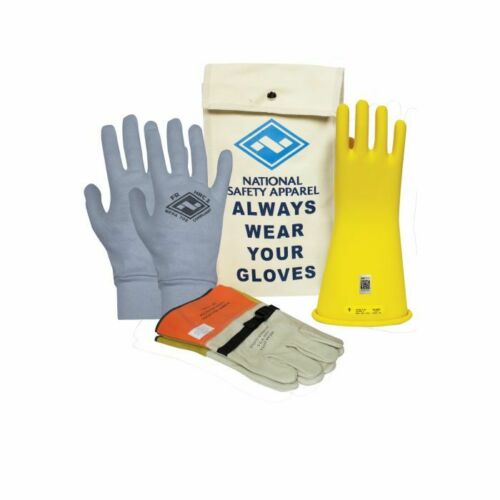 NATIONAL SAFETY APPAREL KITGC2 AG CLASS 2 Rubber Voltage Glove Kit