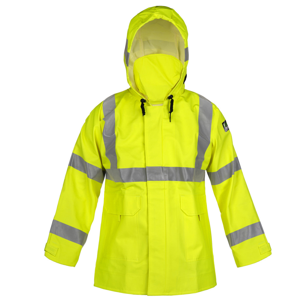 LAKELAND AJPVC10LY Arc X® PVC Rain Jacket | Free Shipping and No Sales Tax
