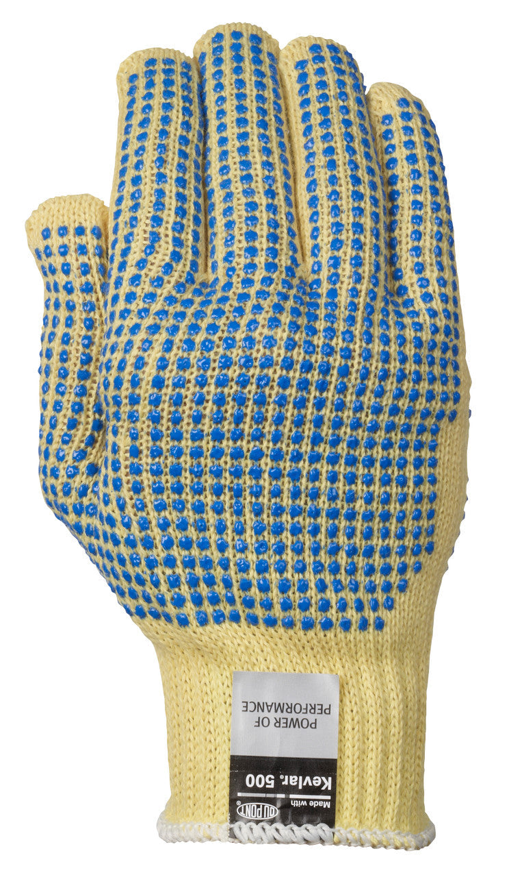 Lakeland 21-535 Kevlar Cut Resistant Glove 7 Gauge with Blue Dot for Grip | No Sales Tax