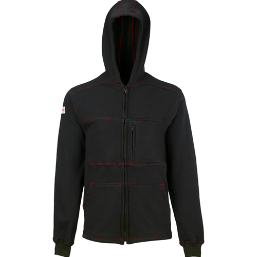 Lakeland IHD12ANT01 Zip Front High Performance Jacket with Hoodie Black | Free Shipping and No Sales Tax
