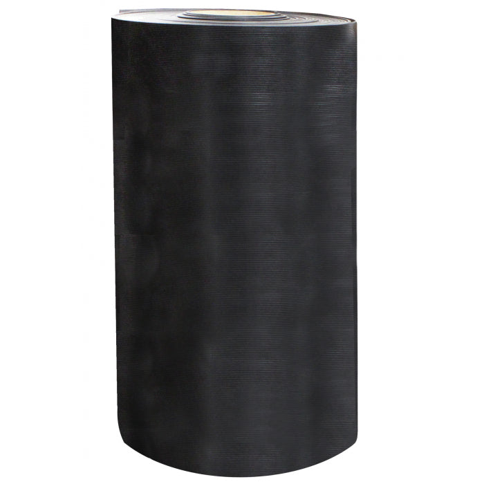Black roll of NSA switchboard matting AGSMC2-25 on white background