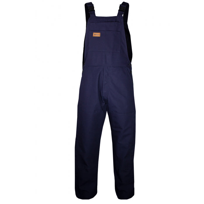 NATIONAL SAFETY APPAREL NSA BIB6DCM 16cal Deluxe Bib Overall 13oz NFPA