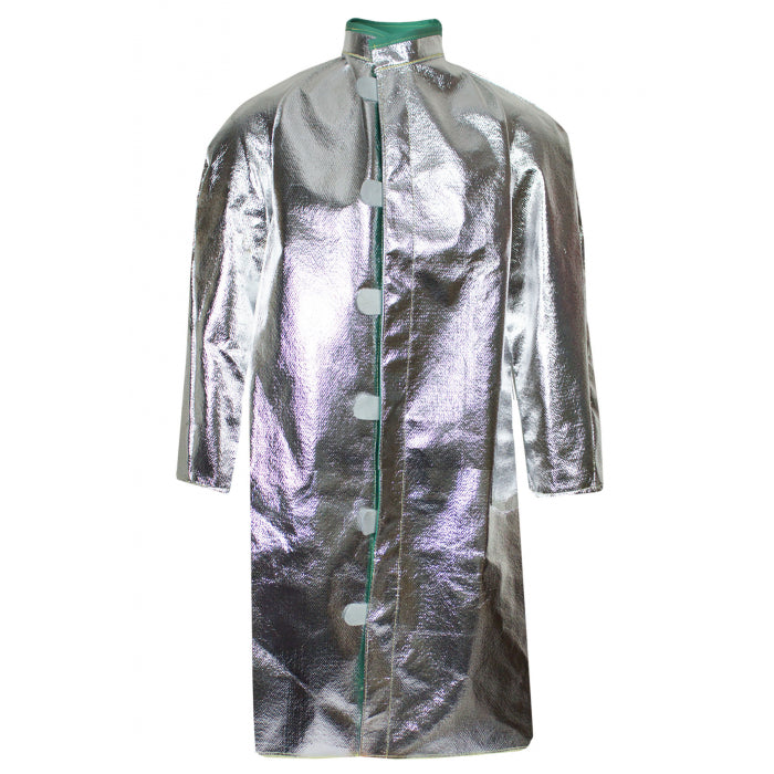NATIONAL SAFETY APPAREL C22QQ 30" Carbon Armours Silvers QQ Aluminum Coat