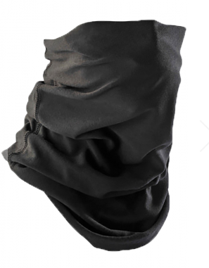 Black National Safety Apparel DF2-762HNG-BK (Black) Drifire Prime FR Hot Weather Neck Gaiter on white background