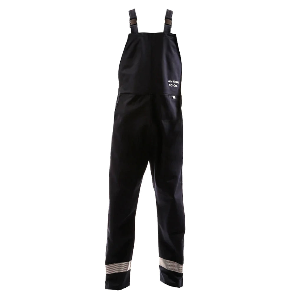 On white background EN40BOWUNB01 Enespro 40 cal Ultrasoft Bib Overalls