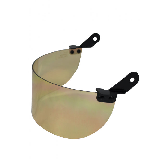 National Safety Apparel IZFSCGFLIP Gold Tinted Half Shield | Free Shipping and No Sales Tax