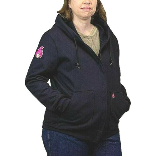 NATIONAL SAFETY APPAREL SWS12ZW HAUTEWORK FR FLEECE ZIP UP 23 CAL CAT2