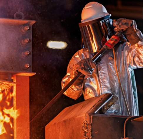 Multi color 3M 82603-00000 worker wearing faceshield