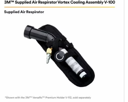 3M™ V-100 | 37018 Supplied Air Respirator Vortex Cooling Assembly | Free Shipping and No Sales Tax