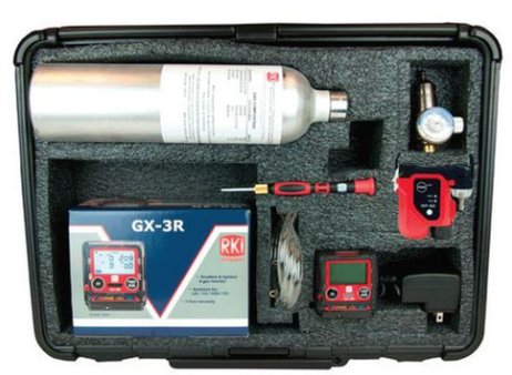 RKI Instruments 72-RA-C-59 GX-3R Confined Space 4 Gas Monitor – Shepard ...