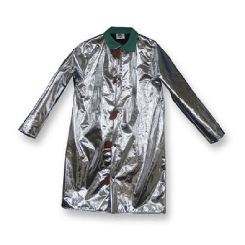 Silver Chicago Protective Apparel 601-ACX10 Aluminized 10oz CarbonX Style A Jacket