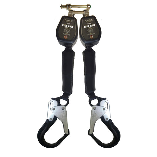 Black, silver, gold Guardian Fall 32007 GR6 Personal SRL 6 Foot Overhead on white background