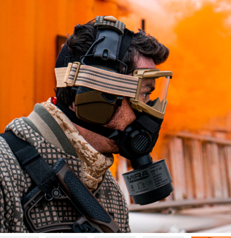 MIRA NBC-17-SOF 40mm Gas Mask Filter - CBRN Protection & NATO Compatible