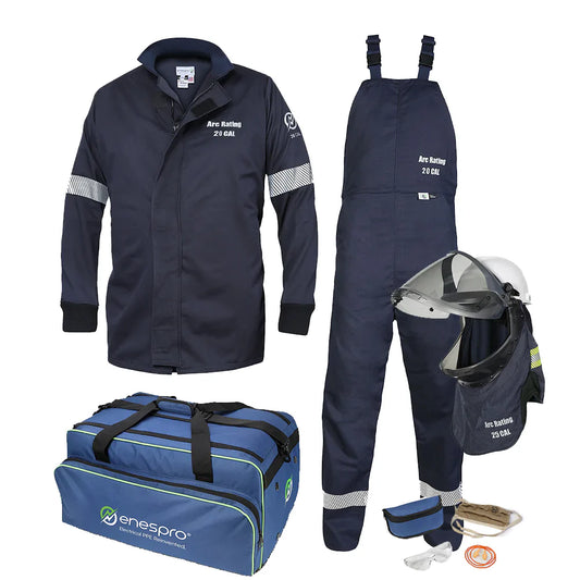 NAVY BLUE EN20KTWUNB02 20 Cal Enespro Arc Flash Kit with OptiShield