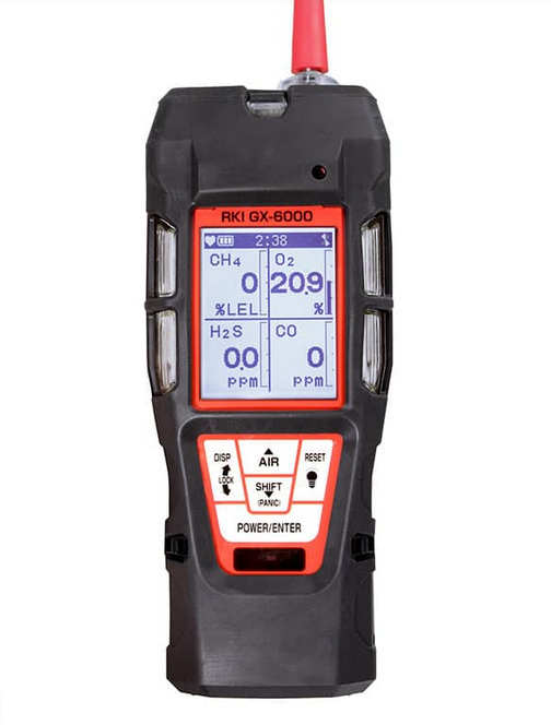 RKI Instruments 72-6AXX-C GX-6000 for LEL/O2/H2S/CO Li-Ion battery pk ...