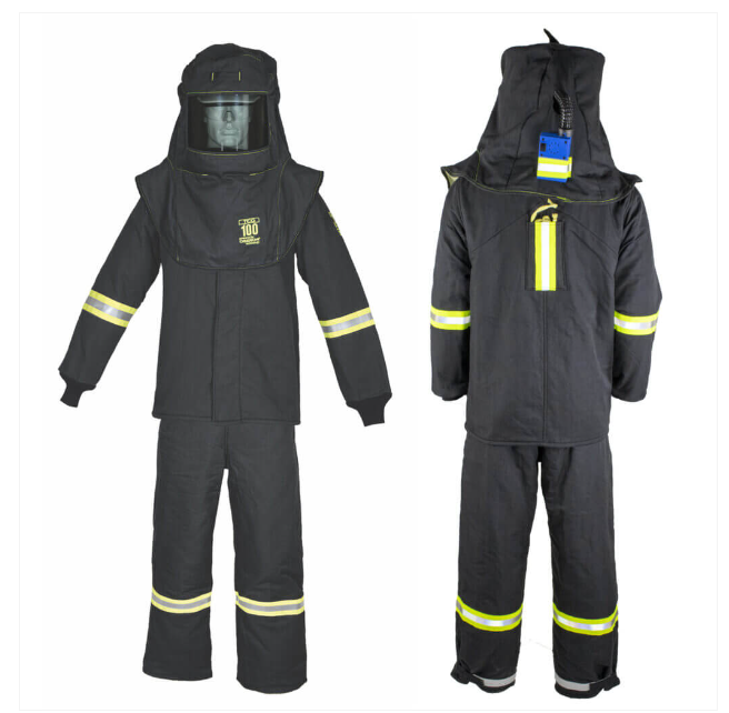 Oberon 100 Cal Arc Flash Suit | 100 Cal/cm² Hood & Coat – Shepard ...