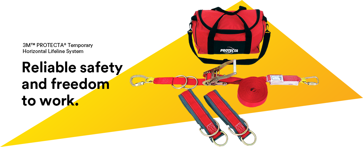 3M™ PROTECTA® PRO-Line™ Temporary Horizontal Lifeline | Free Shipping and No Sales Tax