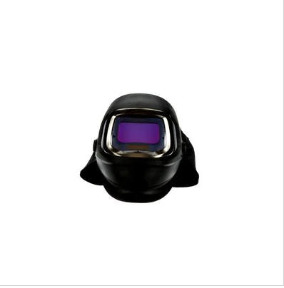 Black and purple 3M™ 36-1101-30iSW Adflo™ Powered Air Purifying Respirator HE System on white background