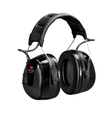 Black 3M PELTOR HRXS221A-NA WorkTunes on white background