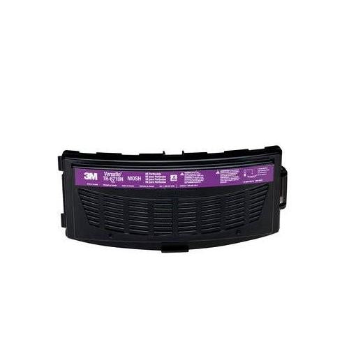 Black and purple 3M TR-6710N-40 filter on white background