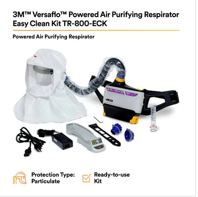 3M™ TR-800-ECK Versaflo™ Powered Air Purifying Respirator Easy Clean Kit | Free Shipping and No Sales Tax