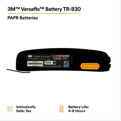 3M™ TR-830 Versaflo™ Battery TR-830 | Free Shipping and No Sales Tax