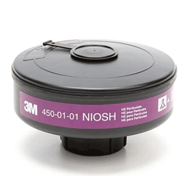 Black and Purple 3M 450-01-01R20 Powerflow High Efficiency SP3 Particulate Filter on white background