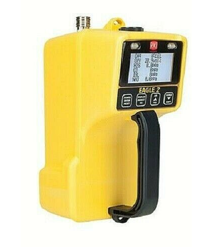 RKI Instruments 726-120-02 Eagle2 6 Gas Monitor CH4/O2/H2S/CO/CO2/NH3