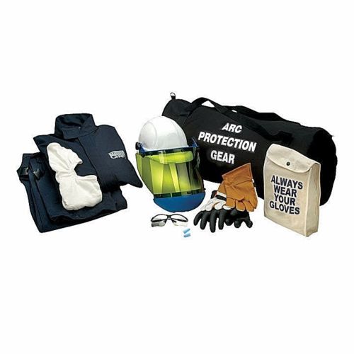 Chicago Protective AG12 arc flash kit items against white background