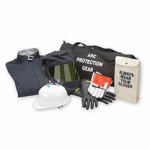 Chicago Protective AG32-CV arc flash kit items against white background