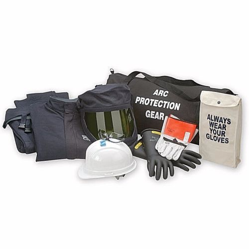 Chicago Protective AG43-JP arc flash kit items against white background