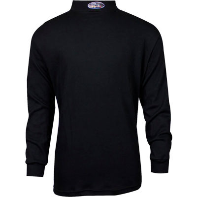 National Safety Apparel CARBON ARMOUR™ BSTBKLS BK Base Layer Shirt Black