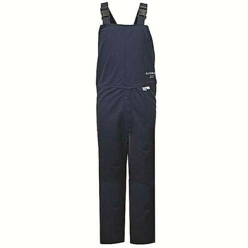 NSA C45UW bib arc flash overalls against white background